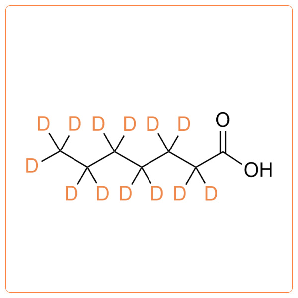 Heptanoic Acid-d13