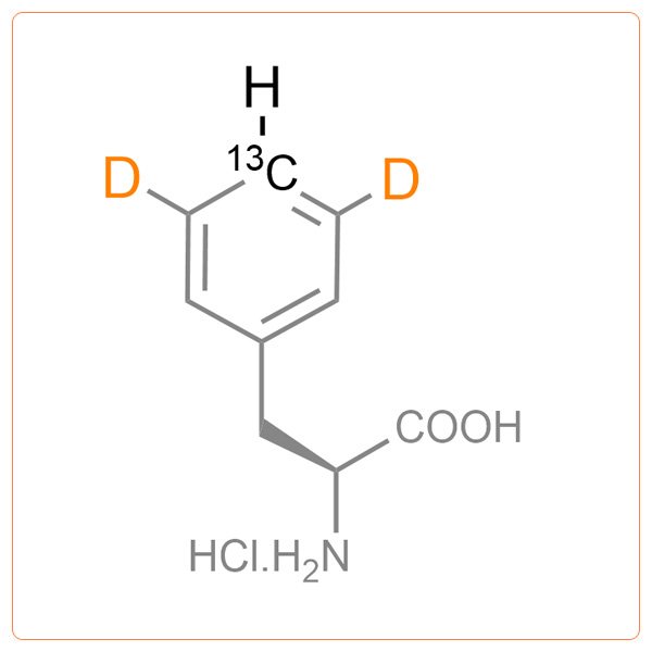 4-13C-Phenylalanine-d2.HCl