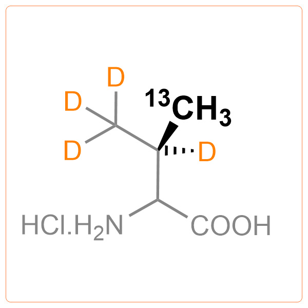 Pro-S-13CH3-d4-L-Valine.HCl